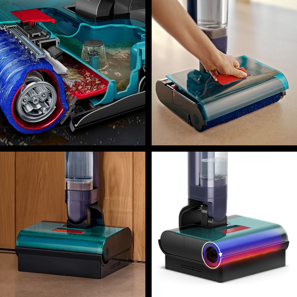 Mopa Elétrica Dyson Clean+Wash Hygiene 5