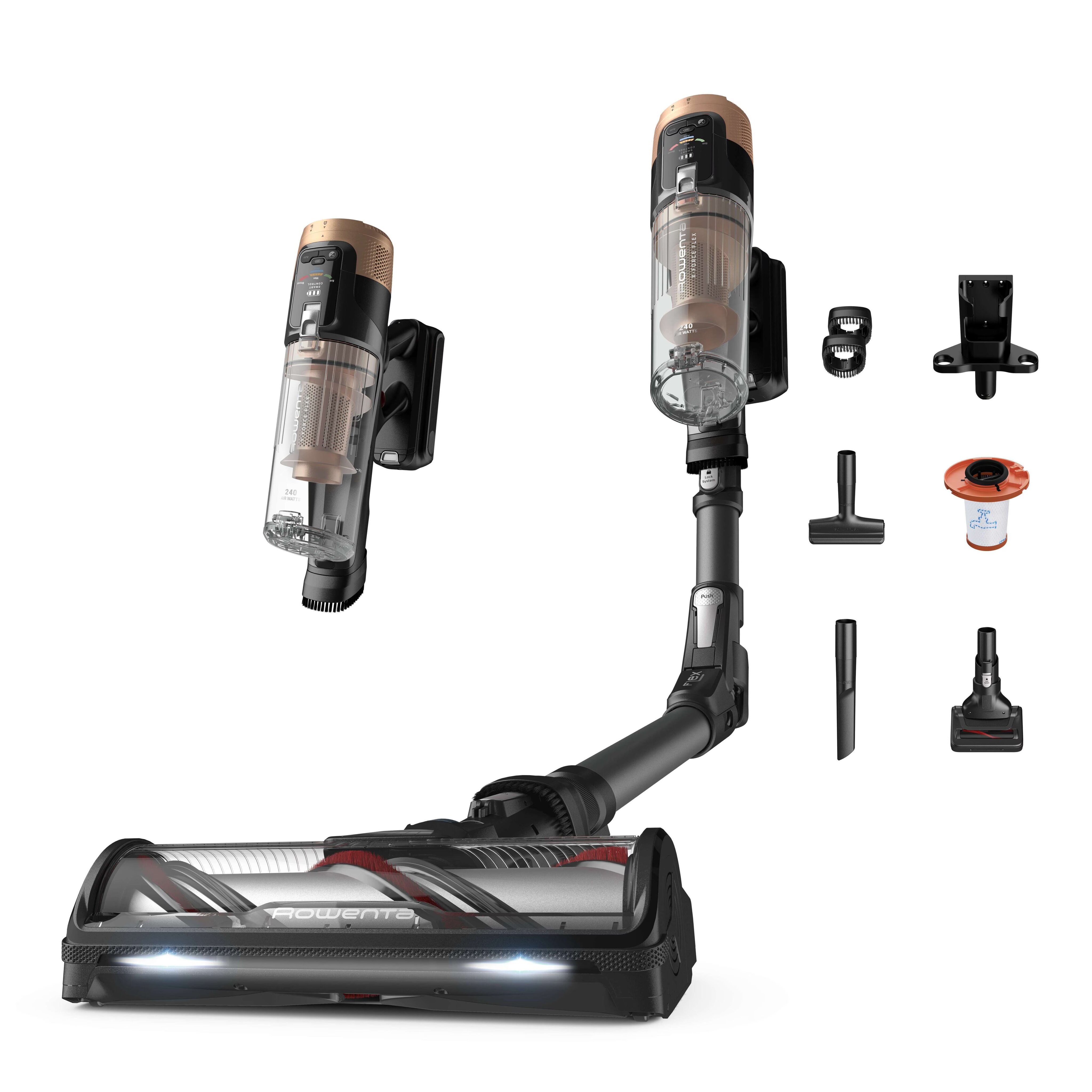 Imagem 0 de Aspirador Vertical Rowenta X?Force Flex 14.80 Especial Animais, Potência de Sucção de 240 AW e Ajuste Automático de Potência