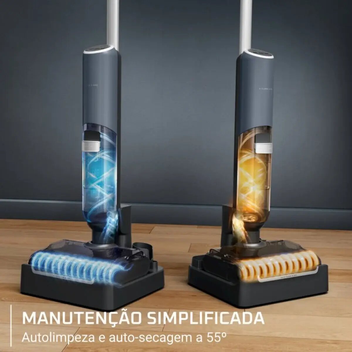 Aspirador Vertical Rowenta X-Clean 5 Pro 20000Pa 200W - Azul e Preto Azul / Preto-5