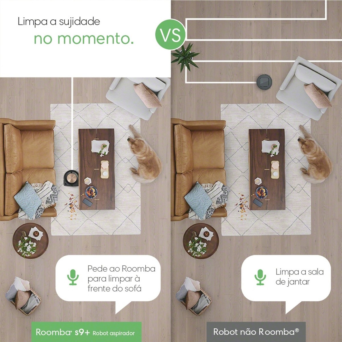 Robot Aspirador Roomba® s9+ com Descarga Automática de Sujidade - Tecnologia PerfectEdge® com limpeza especializada de cantos Preto-6