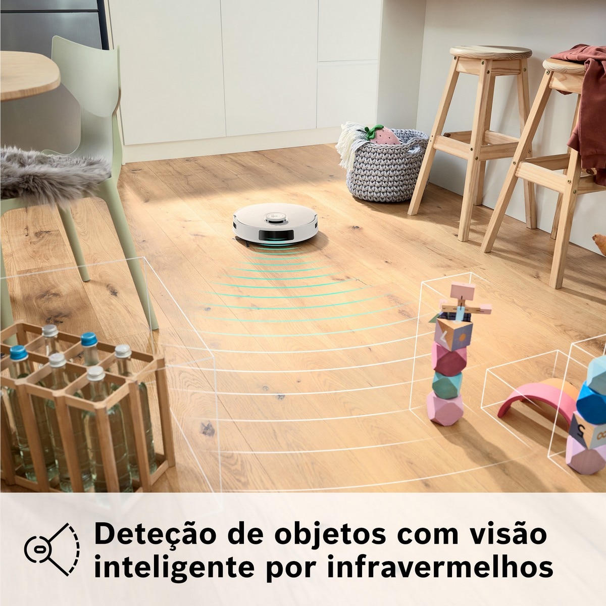Robot Aspirador Bosch BCRD2W Spotless Advanced + Branco-8