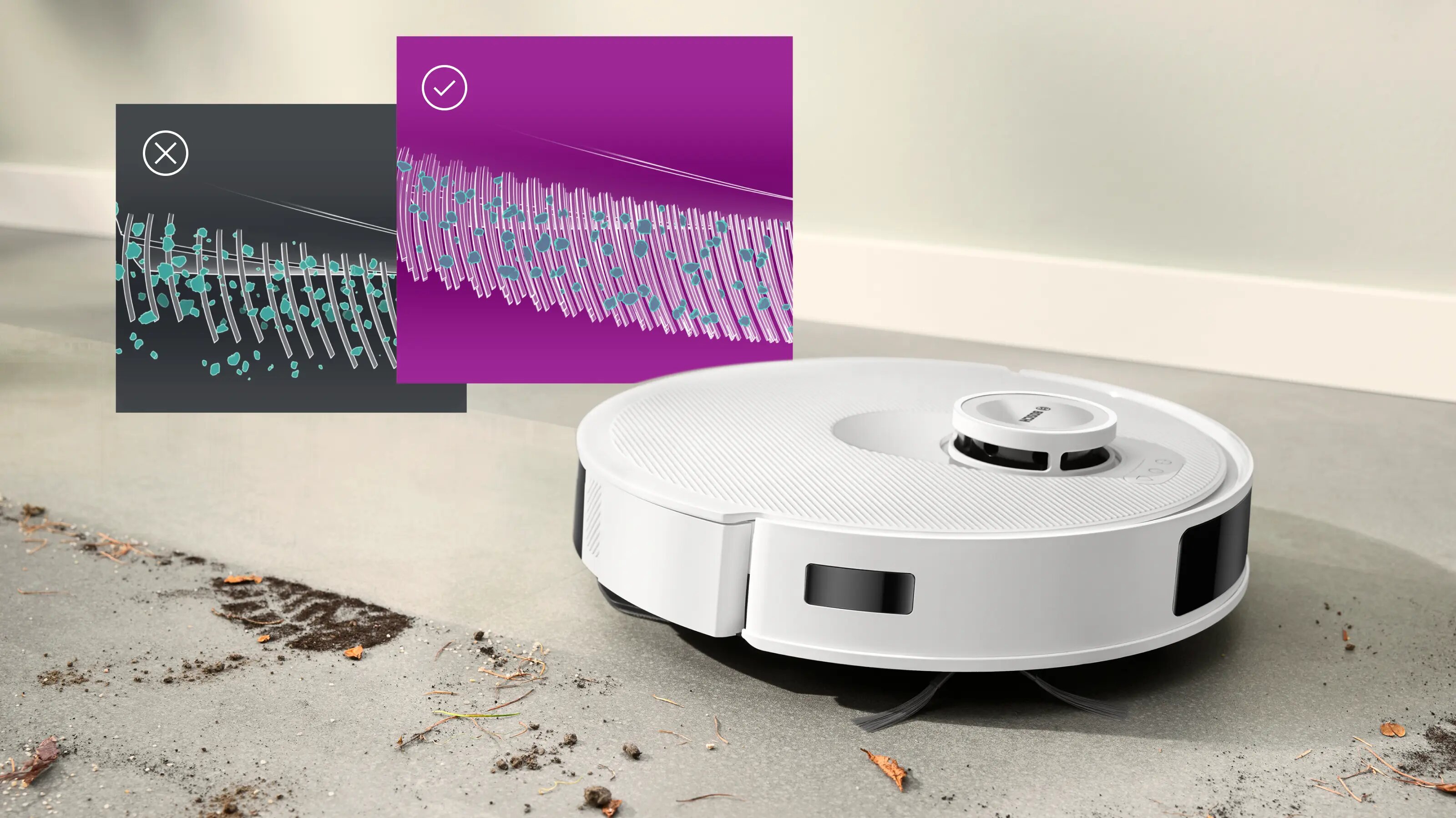 Robot Aspirador Bosch BCRC1W Spotless - Branco Branco-2