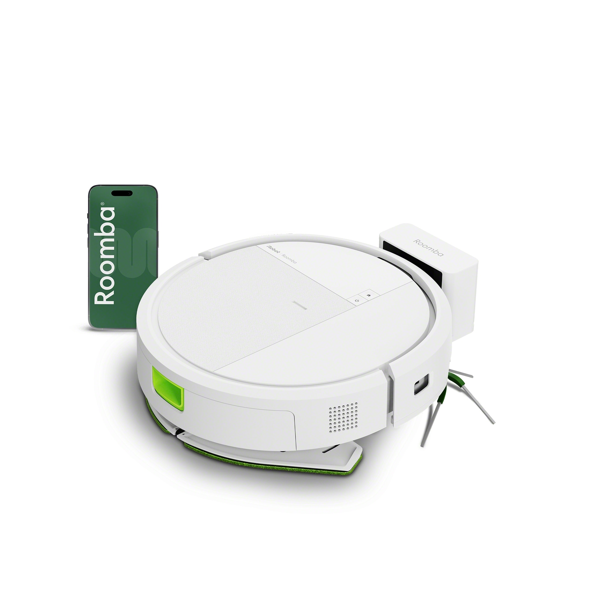 Imagem 0 de Robot Aspirador e Mopa Roomba® 115 Combo com 15?000 Pascal, ClearView LiDAR e Mopa SmartScrub