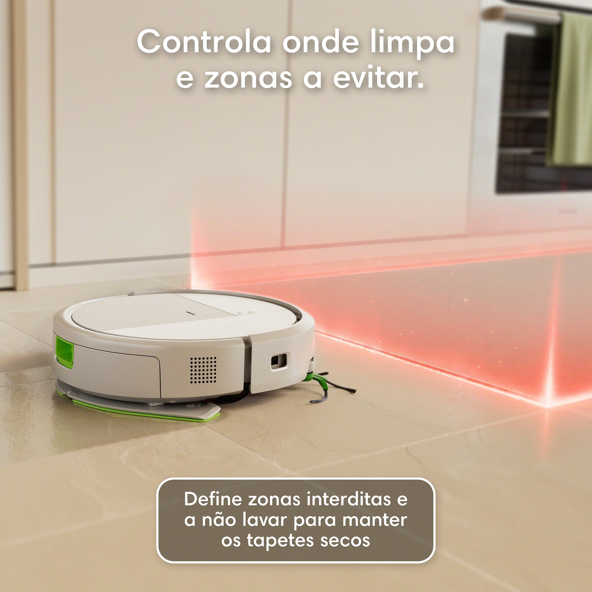 Robot Aspirador e Mopa Roomba® 115 Combo com 15?000 Pascal, ClearView LiDAR e Mopa SmartScrub Branco-7