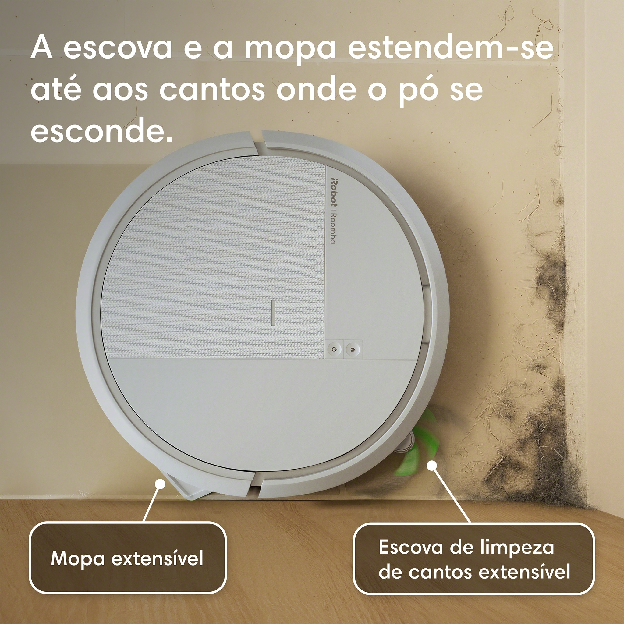 Robot Aspirador e Mopa Roomba® 115 Combo + Base AutoEmpty™ com 90 Dias de Esvaziamento Automático e 15?000 Pascal Branco-5