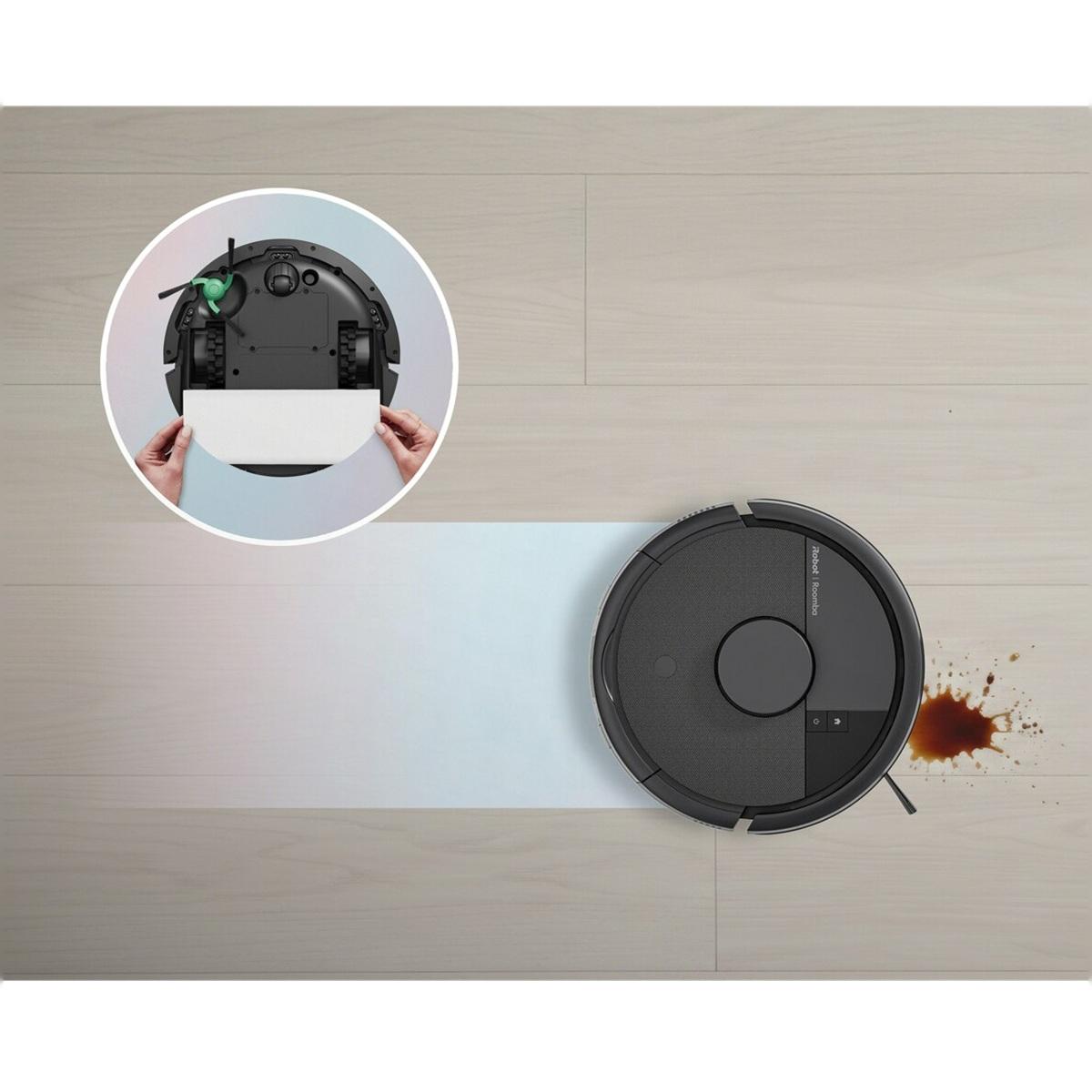 Robot Aspirador Roomba® Mini com Base AutoEmpty™ com 90 Dias de Esvaziamento Automático e 7.000 Pa de Potência de Sucção - Preto Preto-4