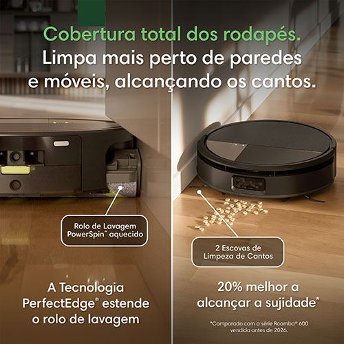 Robot Aspirador Irobot Roomba® 775 Combo+ AutoWash™ dock - Preto Preto-3