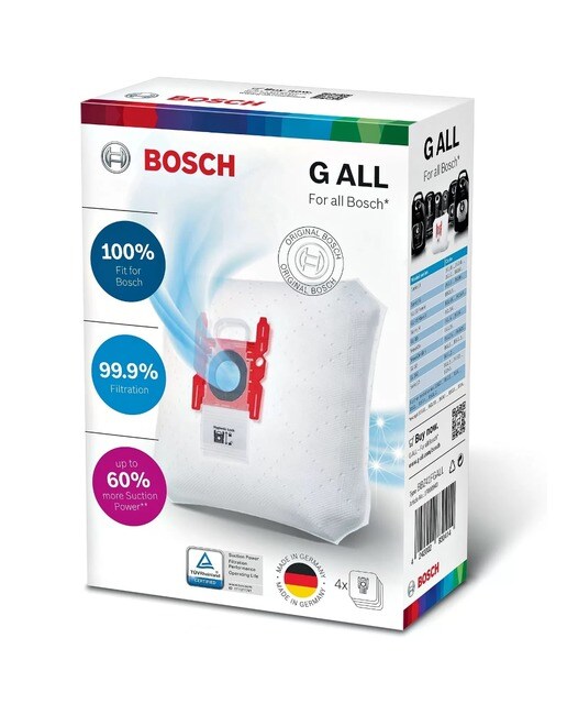 Imagem 0 de Sacos de Aspirador Bosch BBZ41FGALL