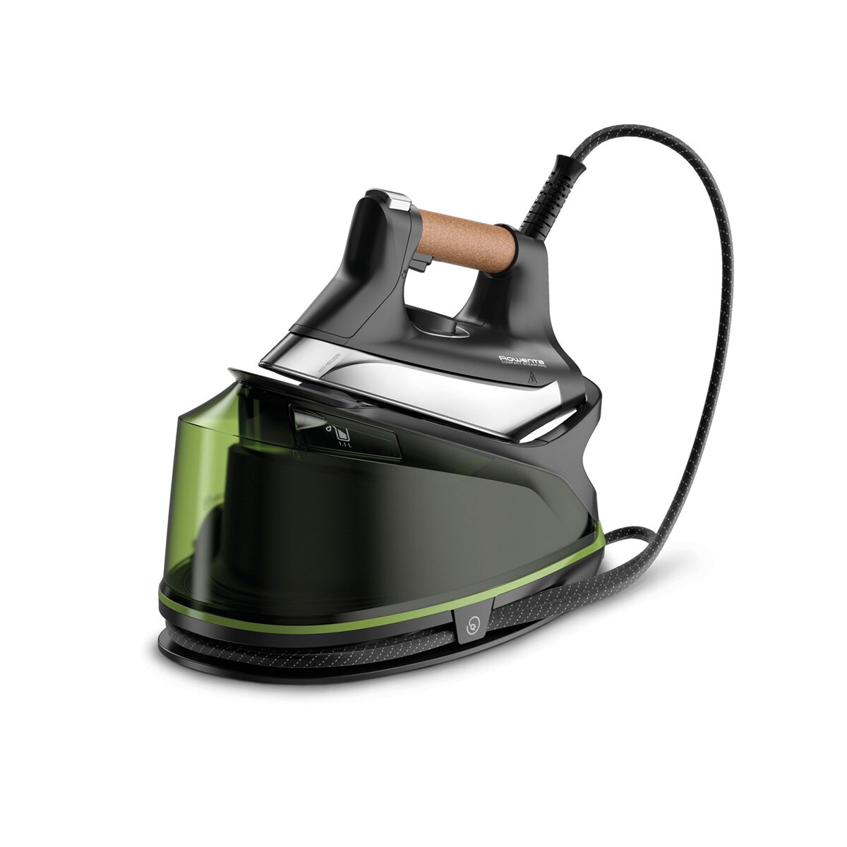 Ferro de Engomar com Caldeira Rowenta Compact Steam DG7664 de 2200 W e Pressão de 6,5 bar Preto / Verde-2