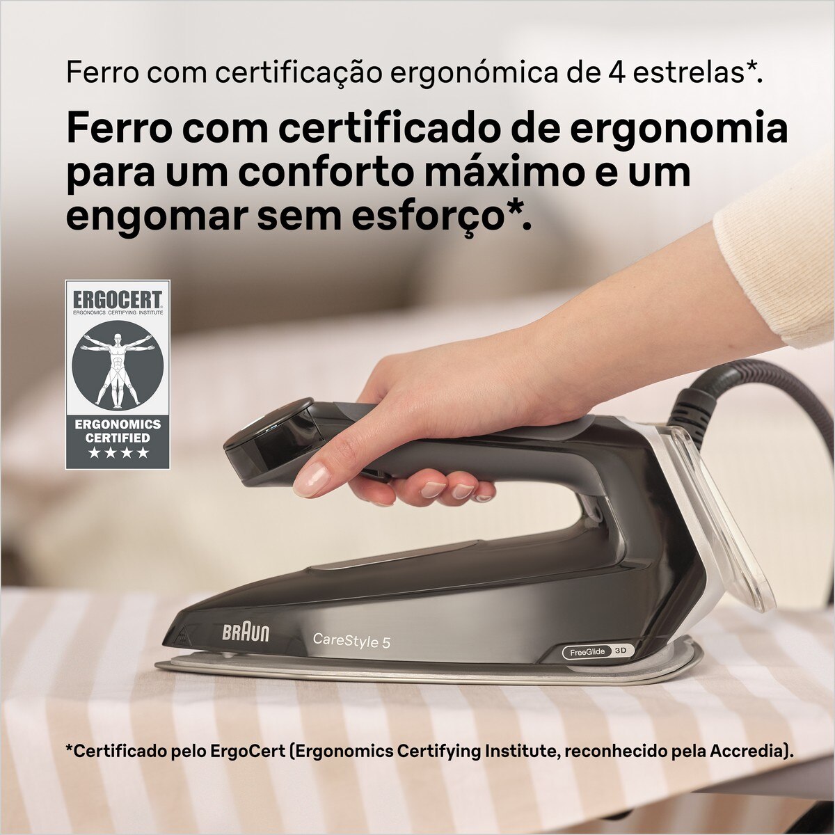 Ferro de Engomar com Caldeira Braun CareStyle 5 IS5249BK de 2400 W, 2 Litros e 7,5 Bar - Preto Preto-6