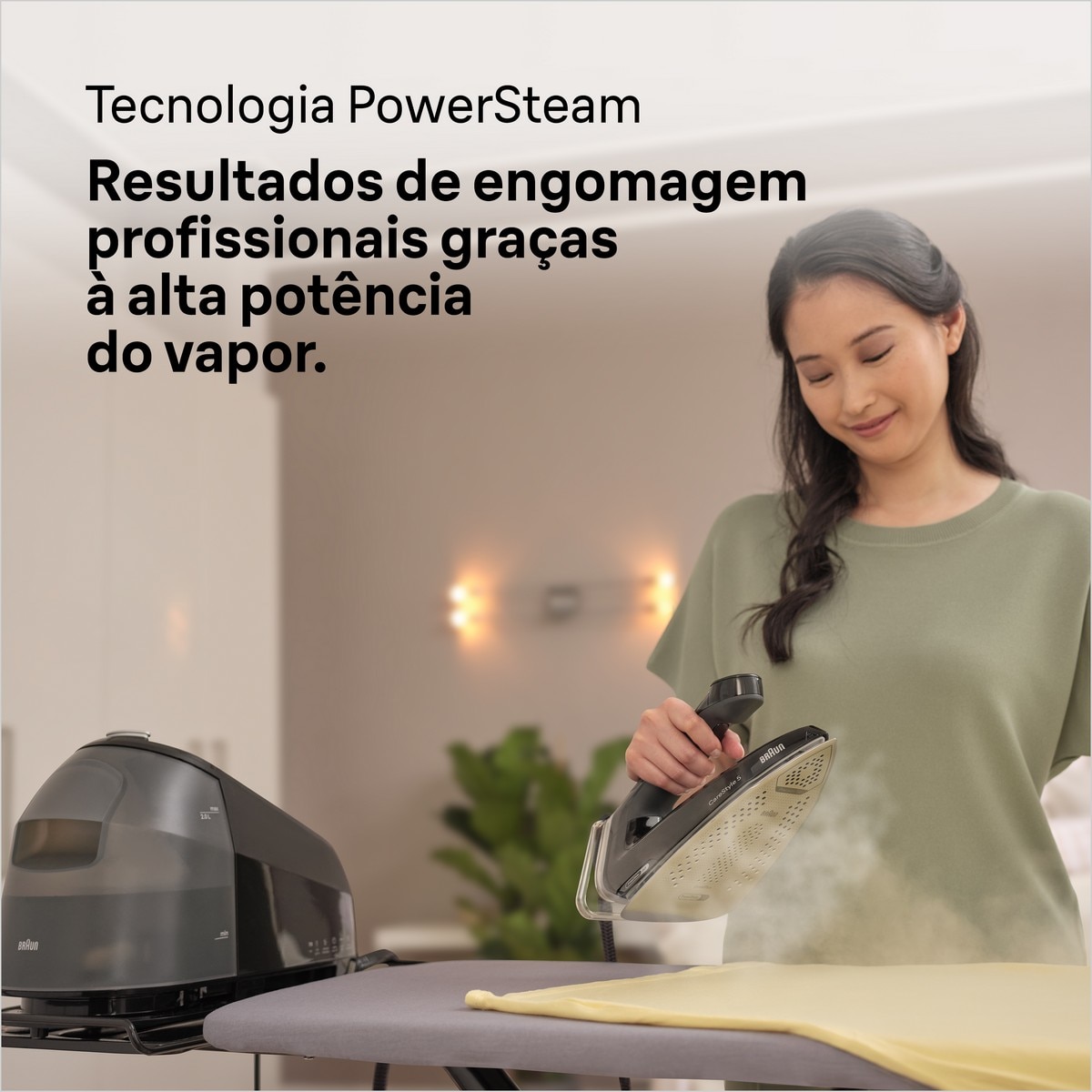 Ferro de Engomar com Caldeira Braun CareStyle 5 IS5249BK de 2400 W, 2 Litros e 7,5 Bar - Preto Preto-7