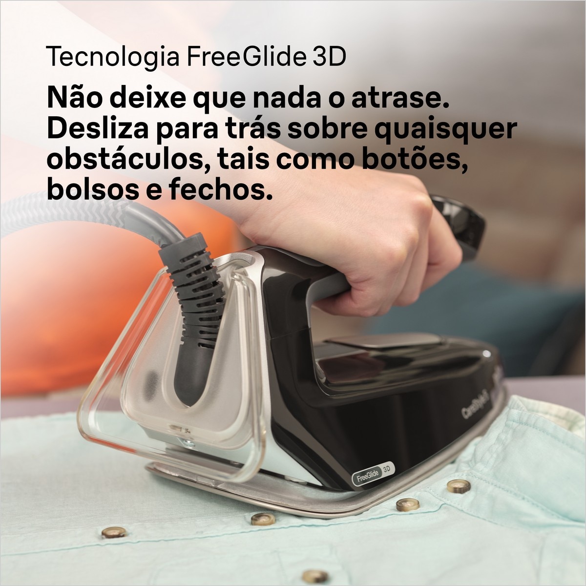 Ferro de Engomar com Caldeira Braun CareStyle 5 IS5249BK de 2400 W, 2 Litros e 7,5 Bar - Preto Preto-8