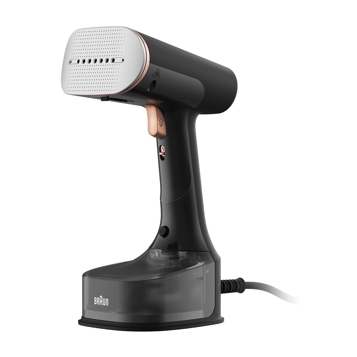 Ferro Vertical a Vapor Baun GS7077BK QuickStyle de 1600 W - Preto Preto-1