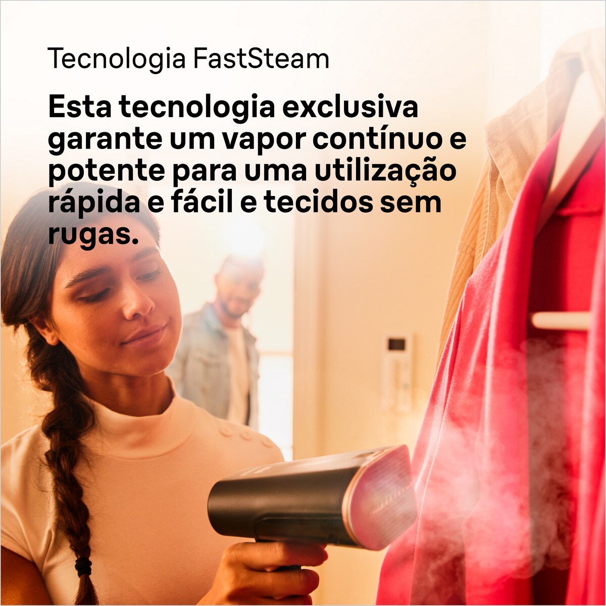 Ferro Vertical a Vapor Baun GS7077BK QuickStyle de 1600 W - Preto Preto-6