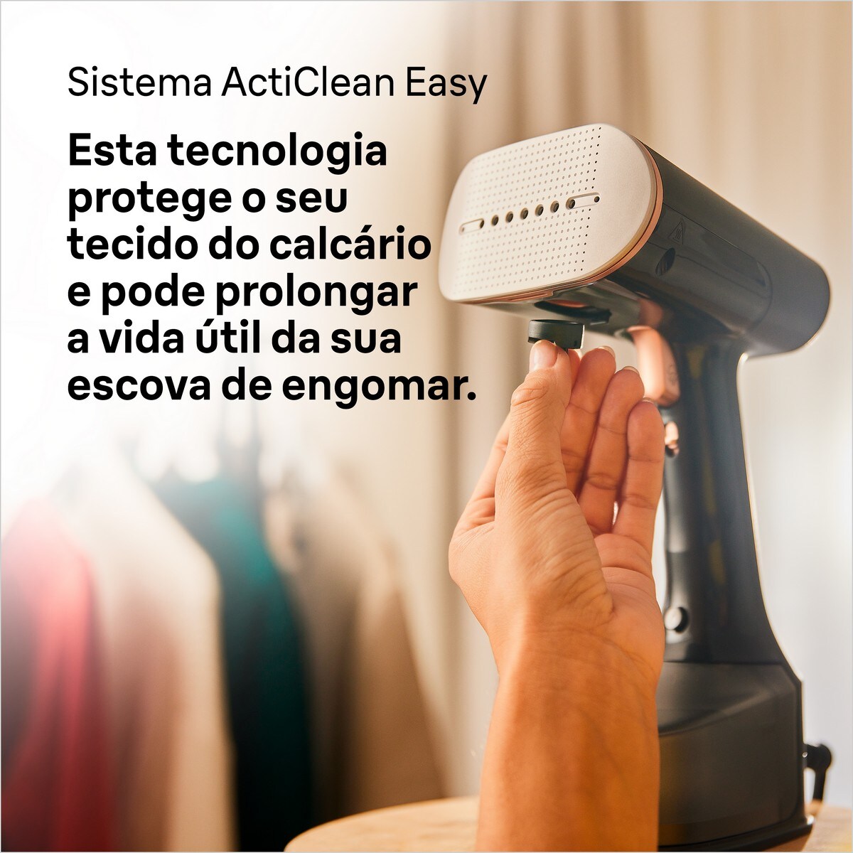 Ferro Vertical a Vapor Baun GS7077BK QuickStyle de 1600 W - Preto Preto-7