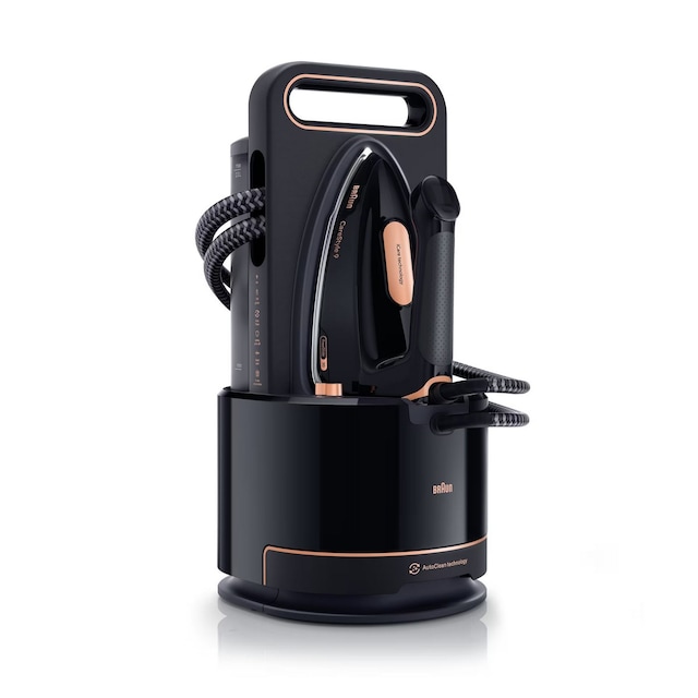 Imagem 0 de Ferro com Caldeira Braun IS9090BK Carestyle 9, Pressão 9 bar, de 2700 W e Jato Vapor 750 g/min - Preto