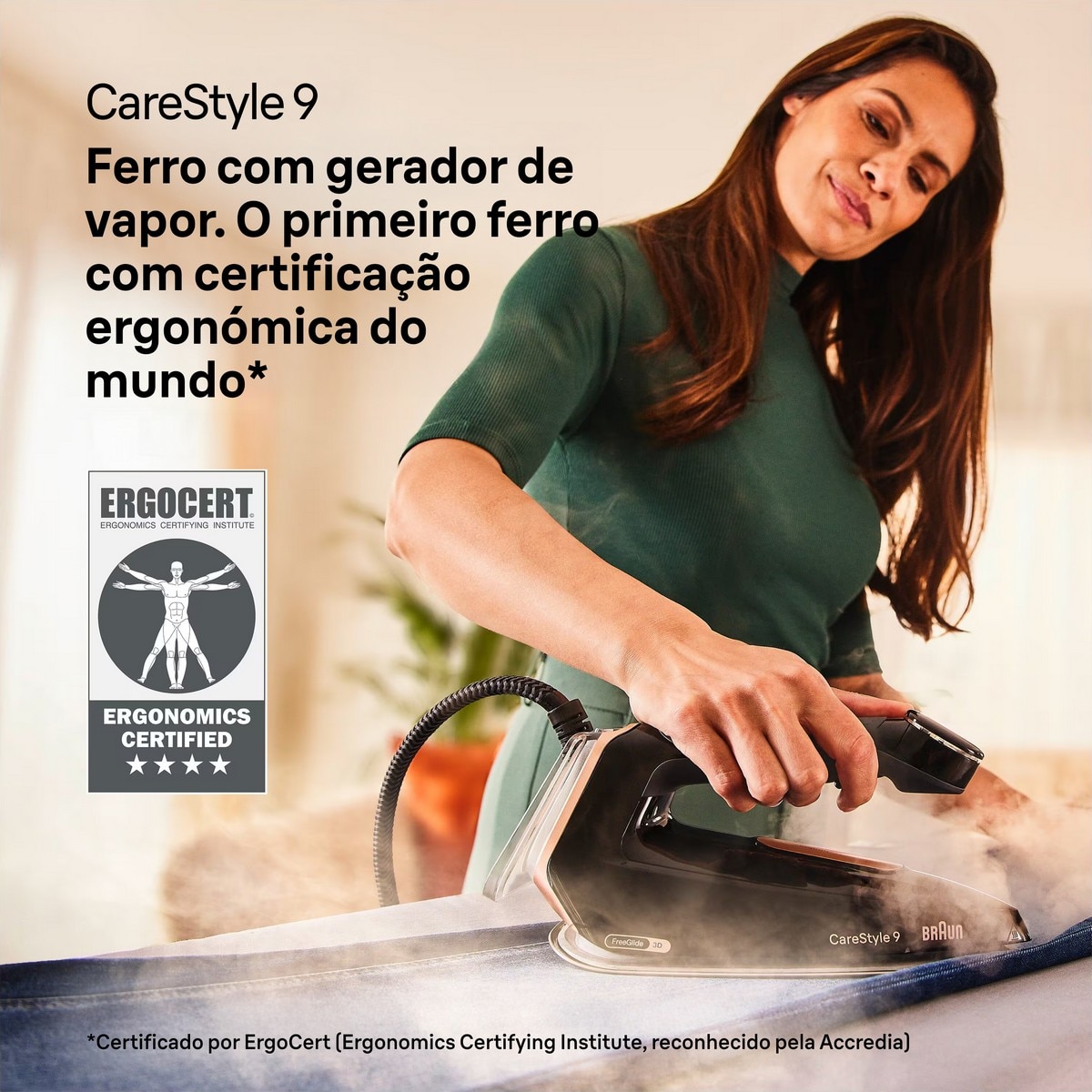 Ferro com Caldeira Braun IS9090BK Carestyle 9, Pressão 9 bar, de 2700 W e Jato Vapor 750 g/min - Preto Preto-6