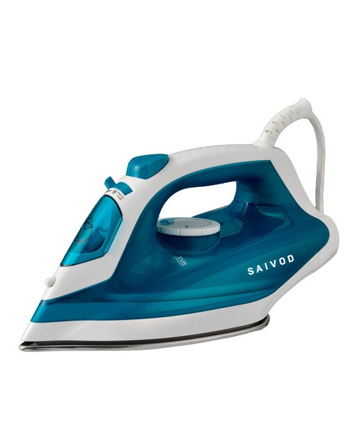 Ferro a Vapor Saivod HJ-8055 com Base de Aço Inoxidável - Azul e Branco Azul / Branco-1