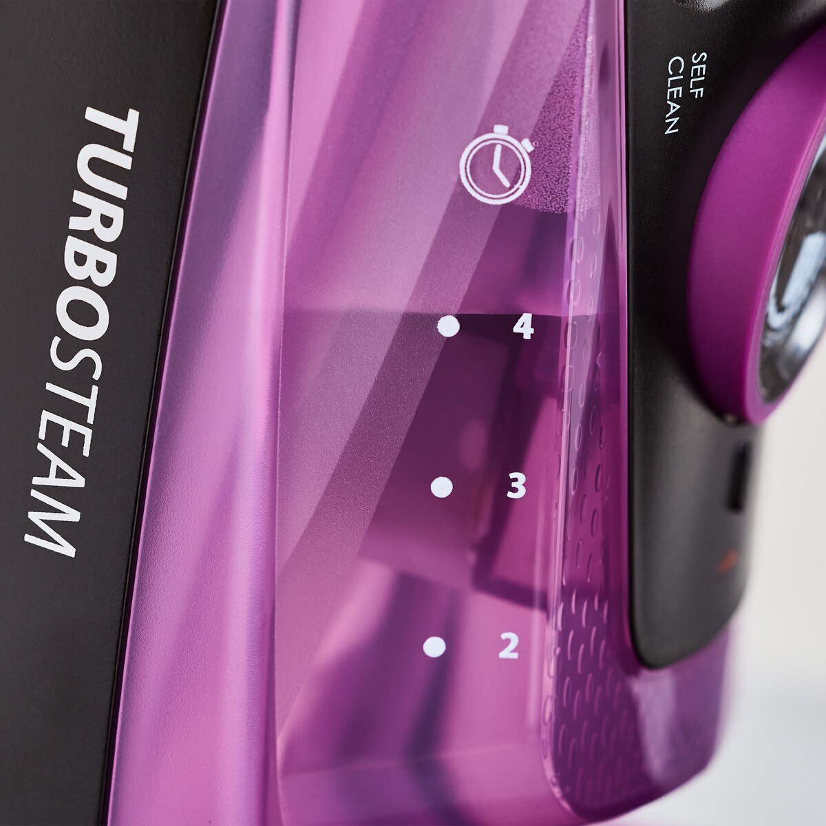 Ferro a Vapor Morphy Richards Turbosteam 303140 de 2800 W Jato a Vapor 170g/min e Base Cerâmica - Preto e Roxo Preto / Púrpura-8