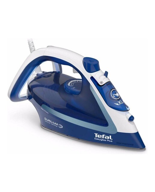 Imagem 0 de Ferro a Vapor Tefal FV5735E0 Easygliss Plu de 2500 W Jato a Vapor 220 g/min e Base DuriliumAirglide - Azul