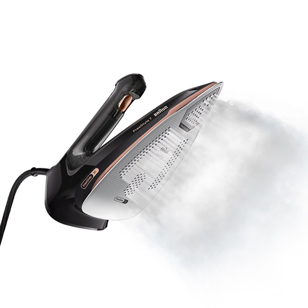 Ferro a Vapor Braun FI7276BK com Bomba Integrada e de 2000 W - Preto e Bronze Preto / Bronze-3