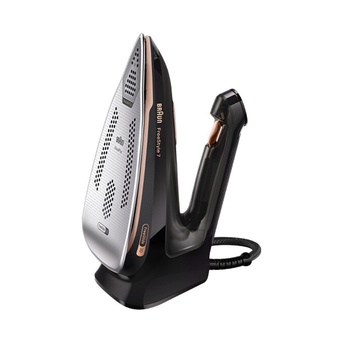 Ferro a Vapor Braun FI7276BK com Bomba Integrada e de 2000 W - Preto e Bronze Preto / Bronze-4