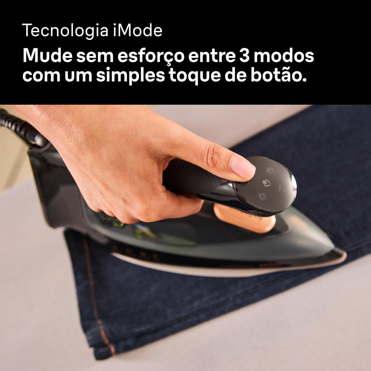 Ferro a Vapor Braun FI7276BK com Bomba Integrada e de 2000 W - Preto e Bronze Preto / Bronze-9