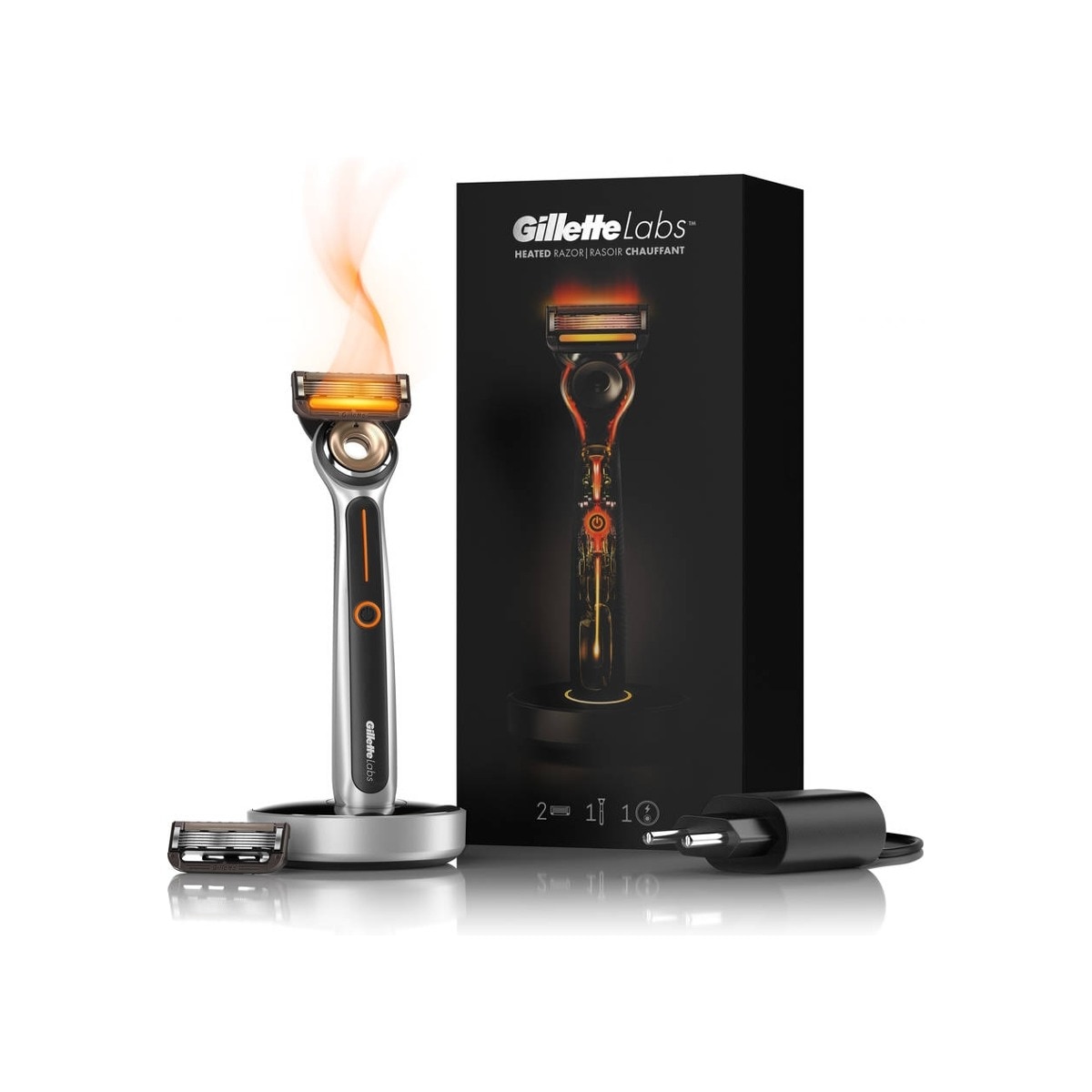 Imagem 0 de Máquina de Barbear Gillette Labs Heated Razor Starter Kit