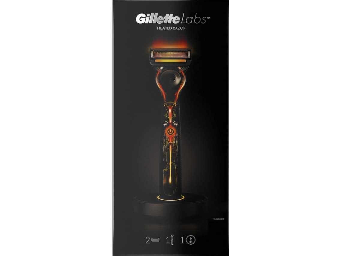Máquina de Barbear Gillette Labs Heated Razor Starter Kit 6