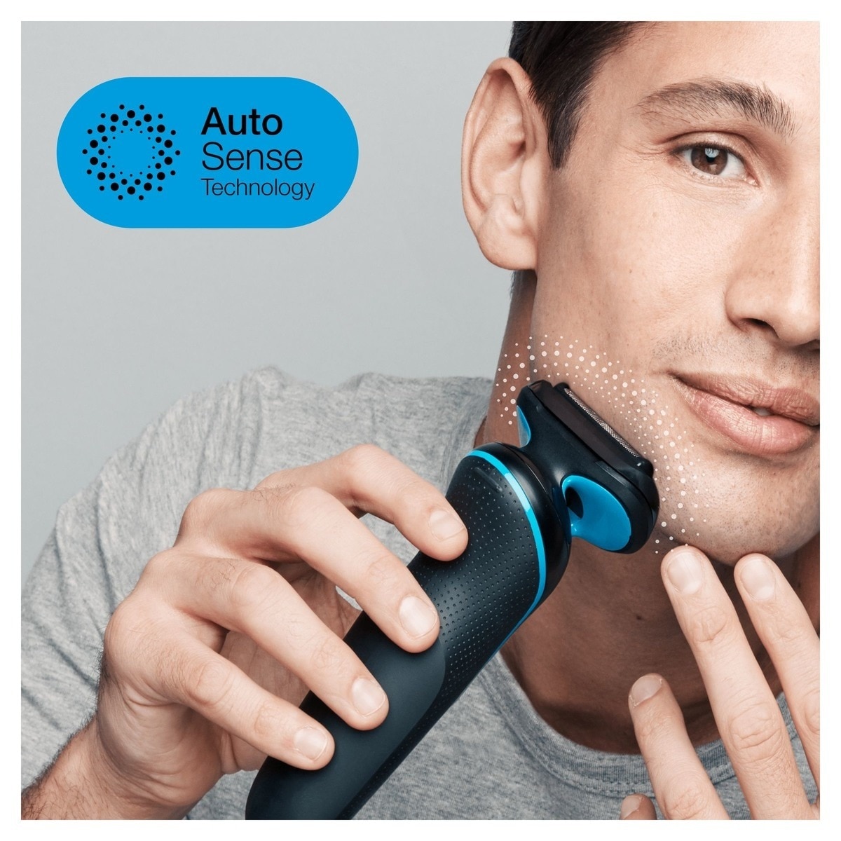 Máquina de Barbear Braun Series 5 51-B1500s EasyClick - Azul Azul-4