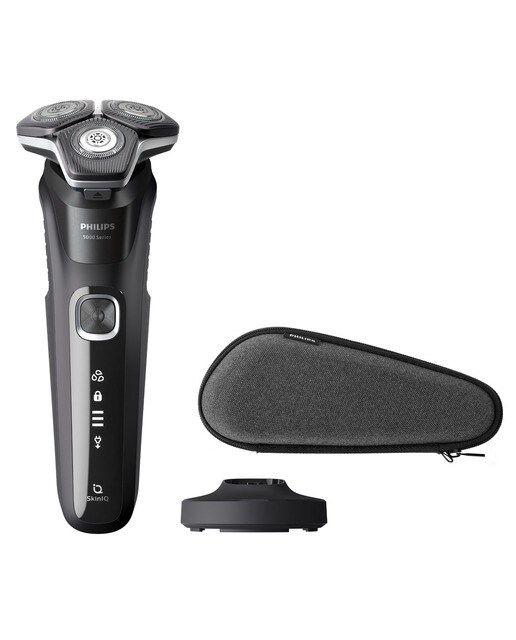 Imagem 0 de Máquina de Barbear Philips Shaver Series 5000 S5898/35 uso Húmido e Seco - Autonomia 60 min - Cinzento