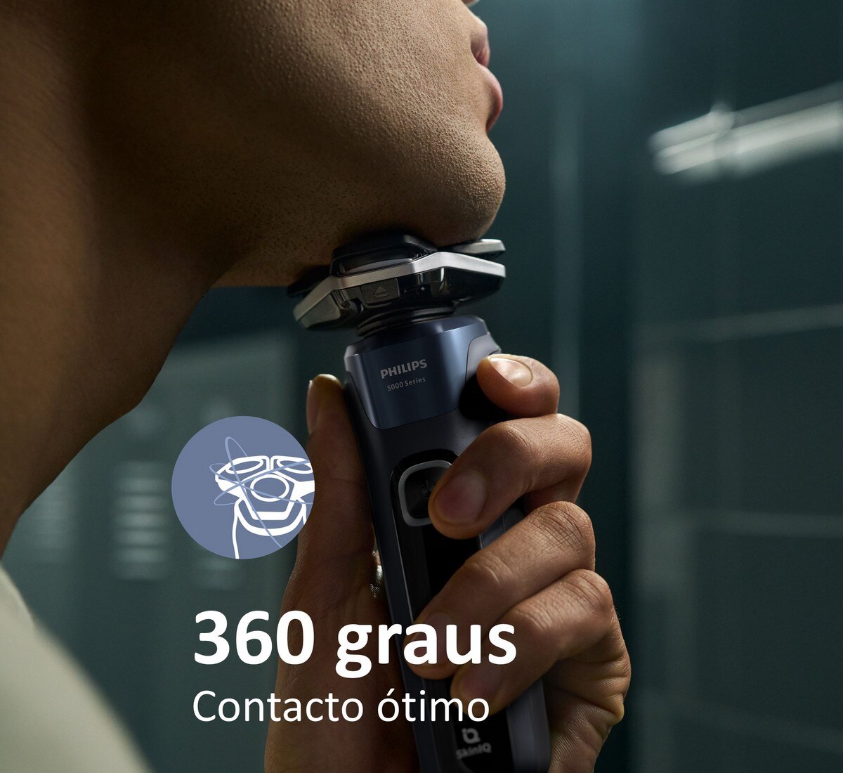 Máquina de Barbear Philips Shaver Series 5000 S5898/35 uso Húmido e Seco - Autonomia 60 min - Cinzento Cinzento-6