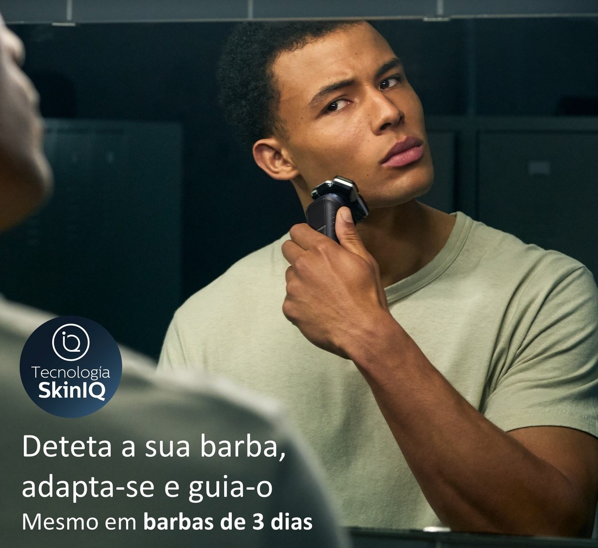 Máquina de Barbear Philips S5887/50 de Uso Seco ou Molhado, Base de limpeza - Autonomia 60 min 5