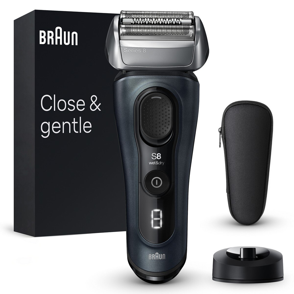 Máquina de Barbear Braun Series 8 8513s com Aparador de Precisão 3