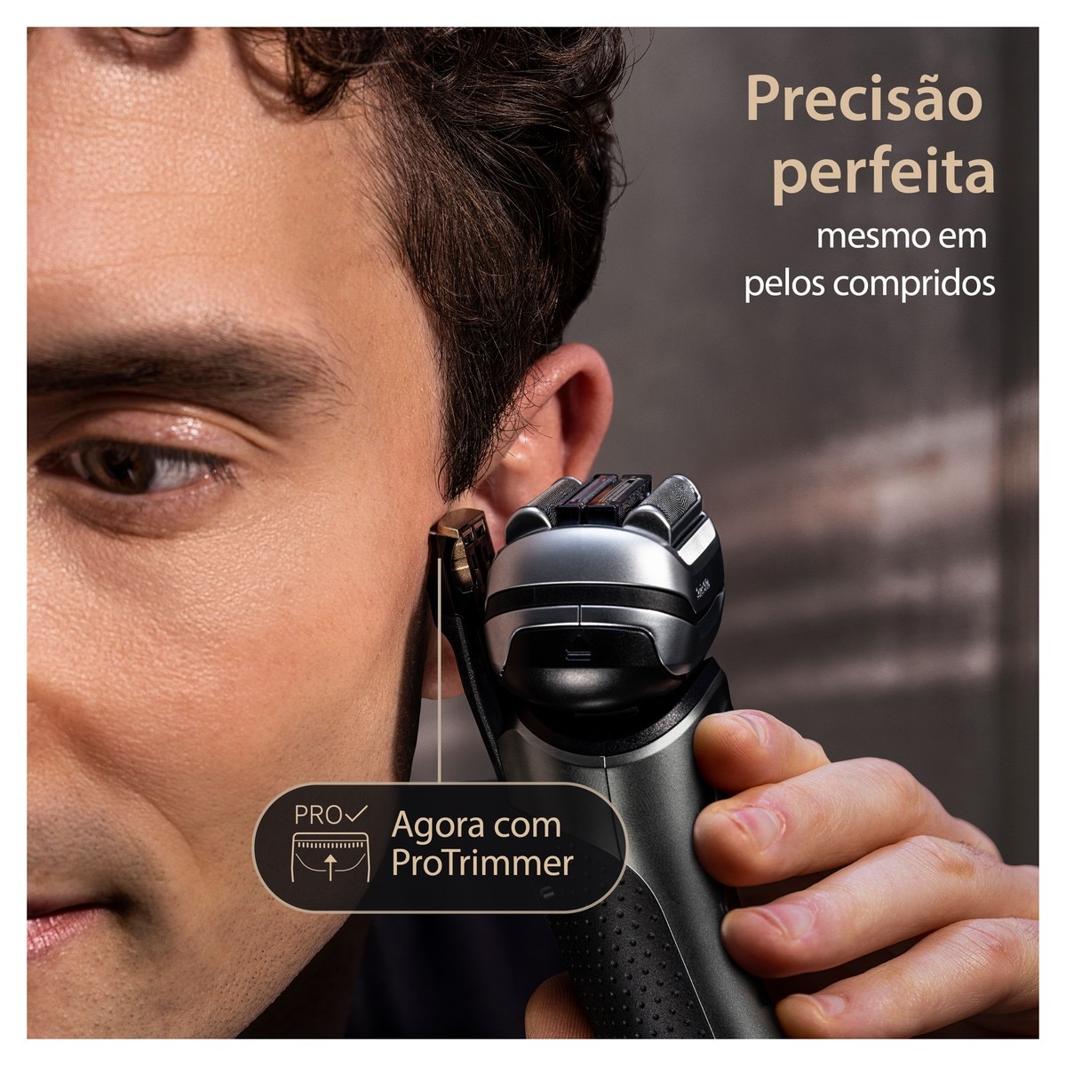 Máquina de Barbear Elétrica Braun Series 9 Pro+ 9560cc com Centro de Limpeza SmartCare - Autonomia 60 min - Preto Preto-4
