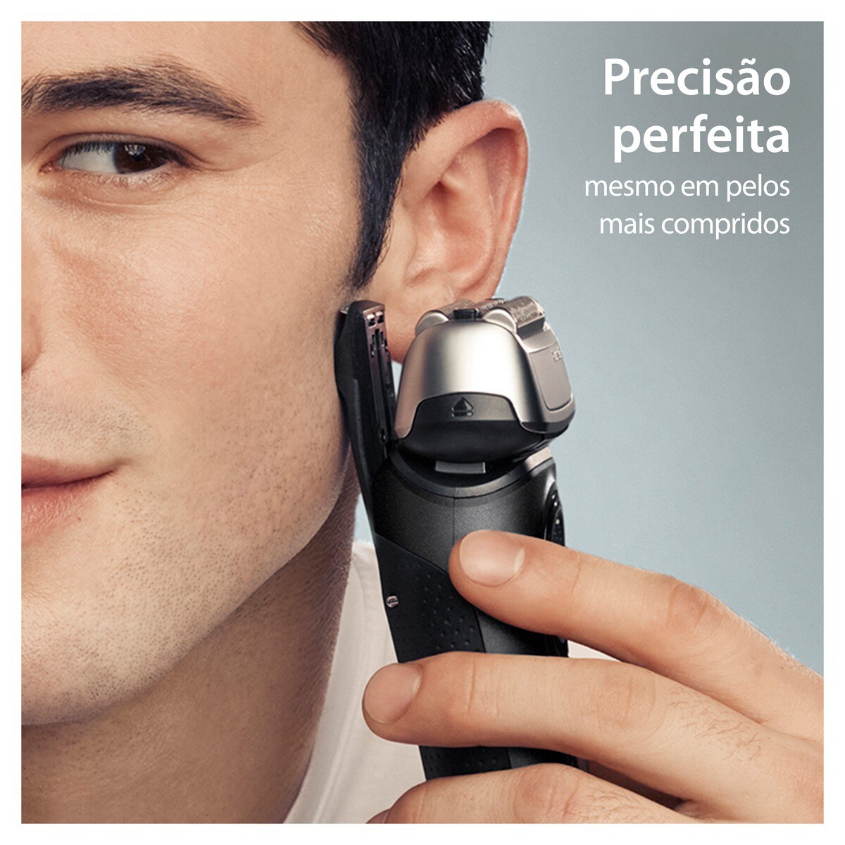 Máquina de Barbear Elétrica Braun Series 8 8510s com Base de Carregamento - Preto Preto-4