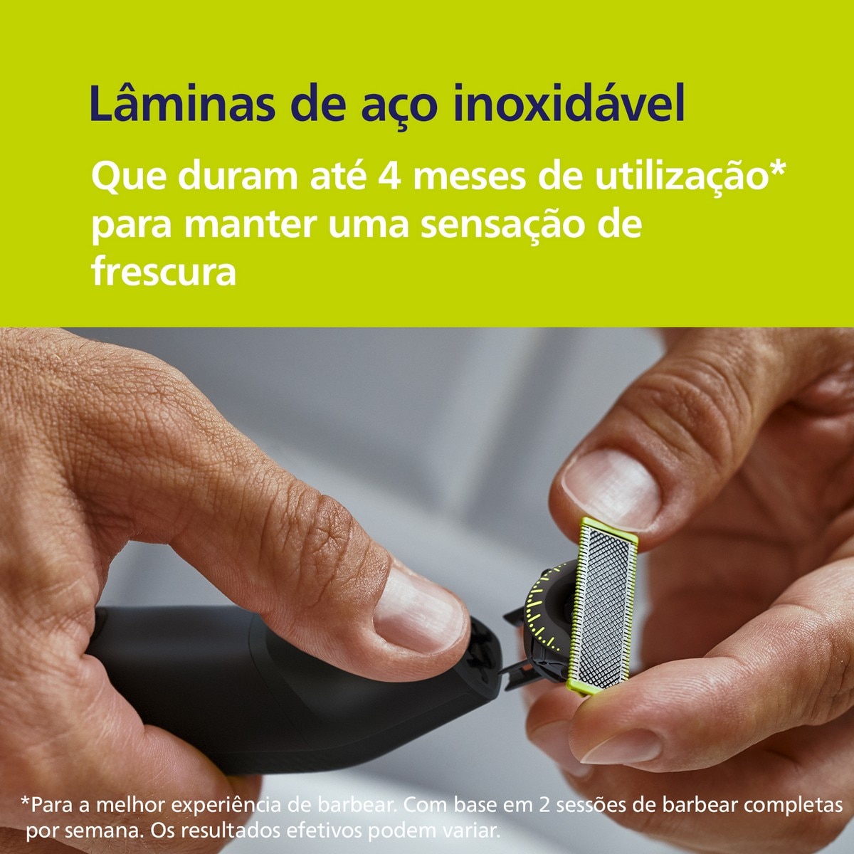 Máquina de Barbear Philips QP6542/1OneBlade Pro 360, Rosto e Corpo, Húmido e Seco, 14 Comprimentos, com Pente Guia e de 90 min Preto-7