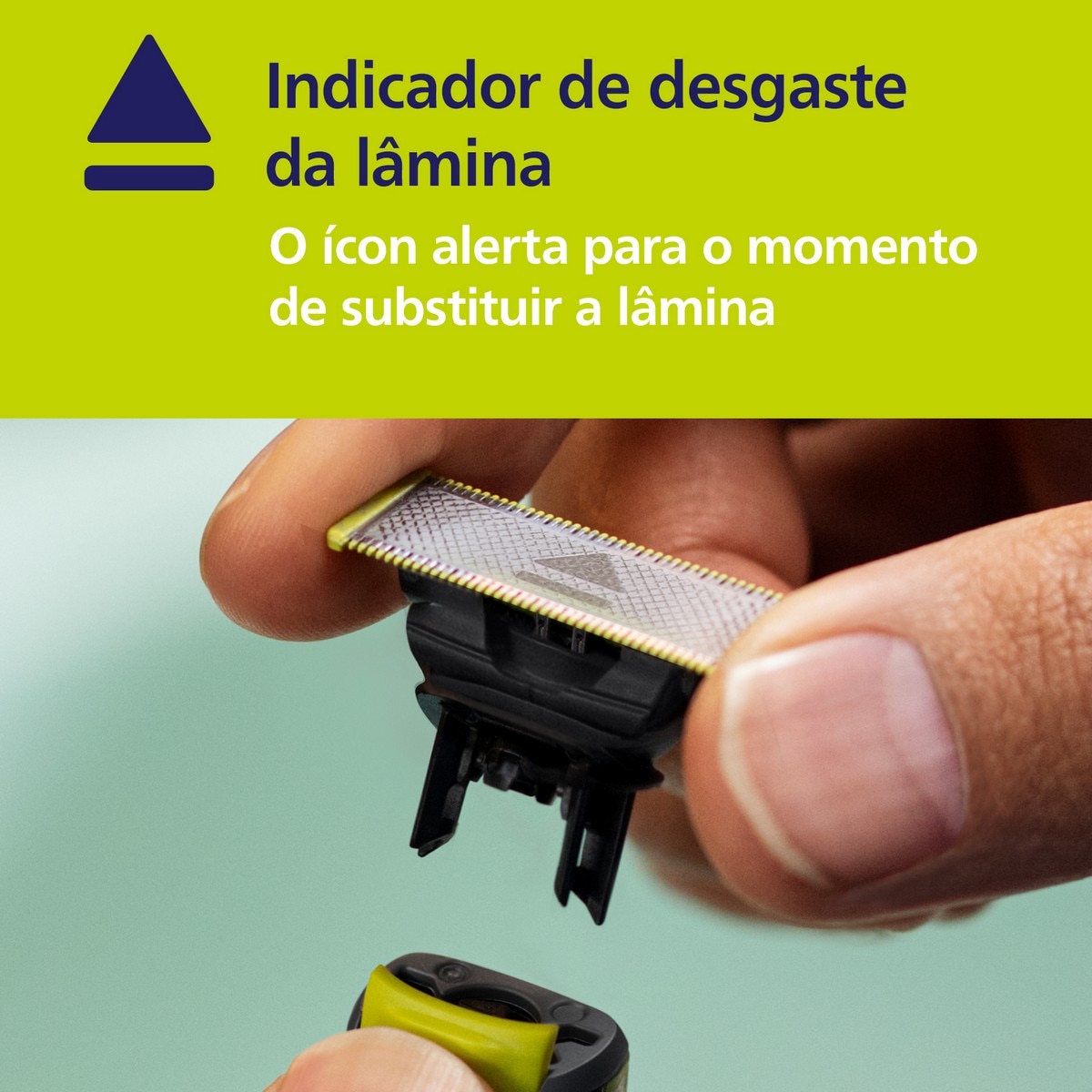 Máquina de Barbear Philips QP6552/15 OneBlade Pro 360, Rosto e Corpo, Húmido e Seco, 20 Comprimentos e de 120 min Cromado-8