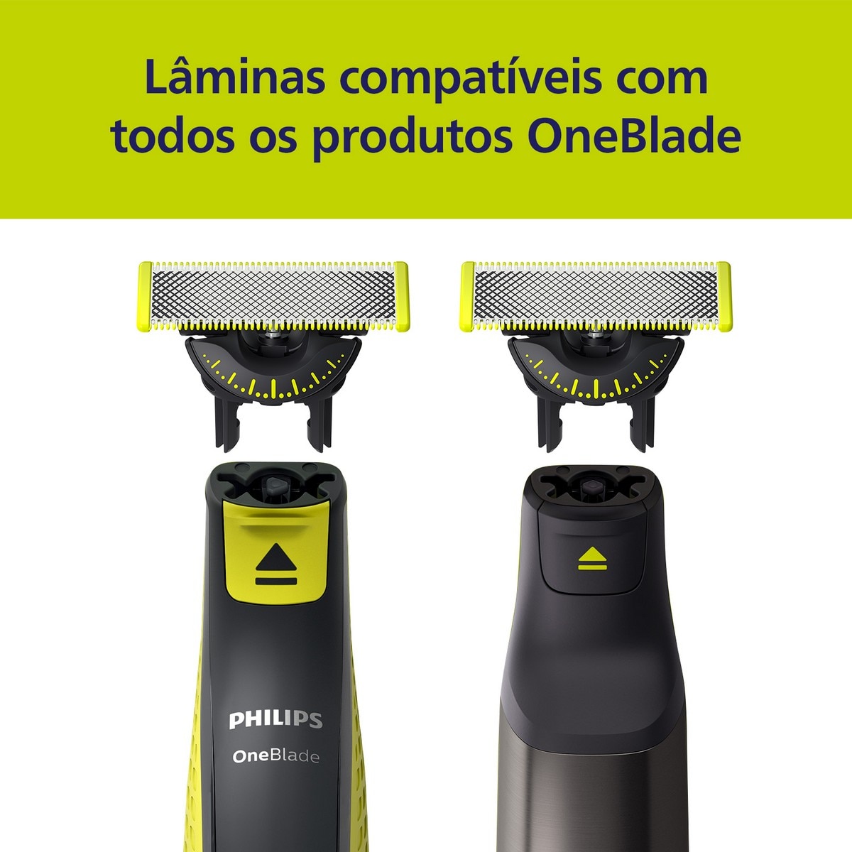 Máquina de Barbear Philips QP6552/15 OneBlade Pro 360, Rosto e Corpo, Húmido e Seco, 20 Comprimentos e de 120 min Cromado-9