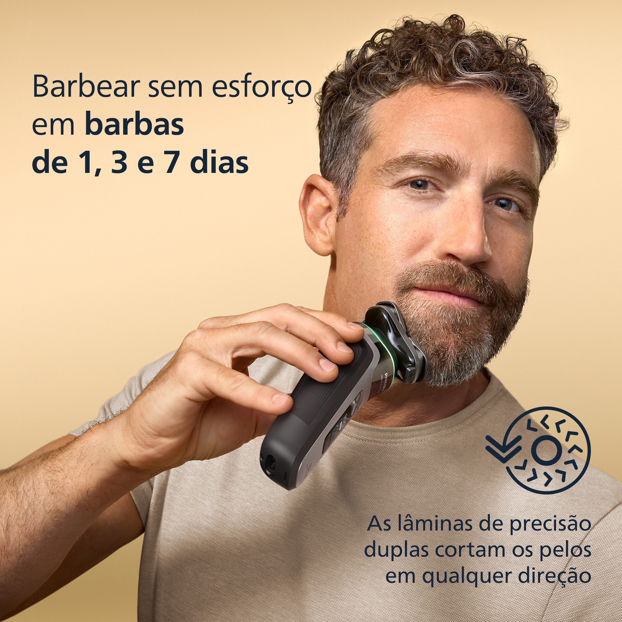 Máquina de Barbear Philips XP9204/30 i9000 Prestige a Seco ou Molhado, Base do Carregador, Estojo de Viagem e Centro de Limpeza 6