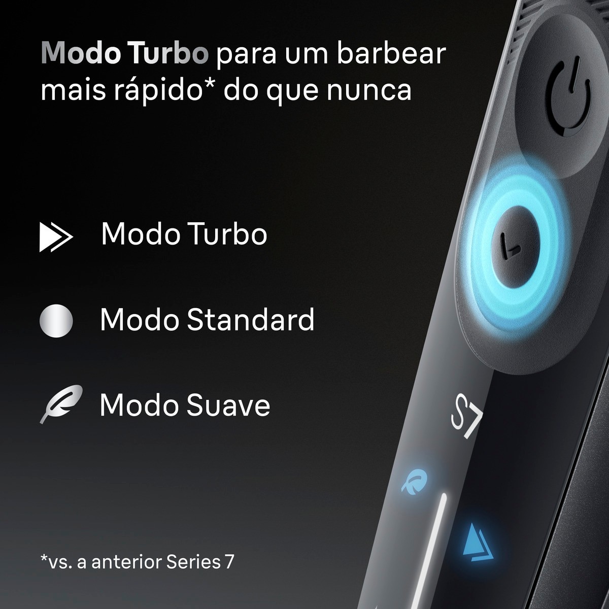 Máquina de Barbear Braun Série 7 72-G1200S, 3 Modos, 1 Acessório de precisão, 60 min de Autonomia, a Seco e Molhado - Cinzento Cinzento-4