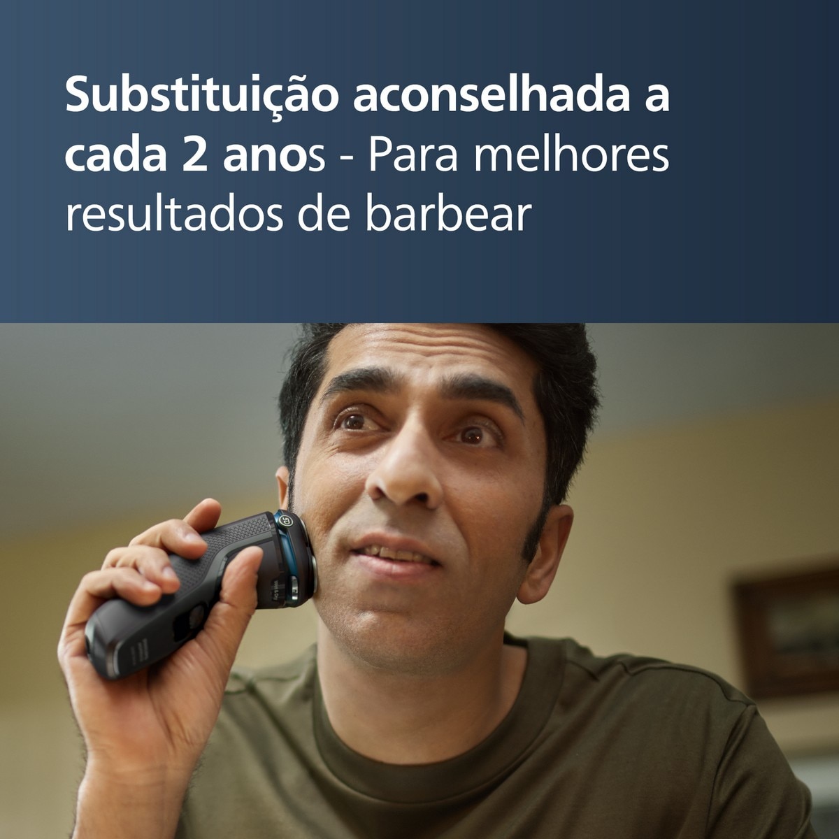 Lâminas para Máquinas de Barbear Philips SH30/50 (X5000, S3000, X3000, S1000) Inox-3
