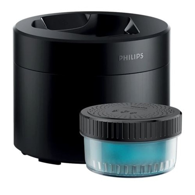 Imagem 0 de Sistema de Limpeza para Máquinas de Barbear Philips Quick Clean S9000-QCP10/01 + 1 Recarga