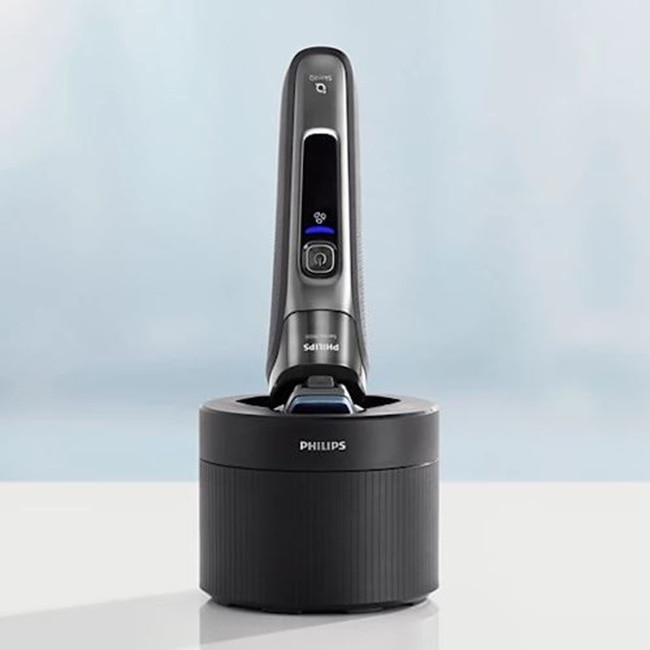 Sistema de Limpeza para Máquinas de Barbear Philips Quick Clean S9000-QCP10/01 + 1 Recarga 4
