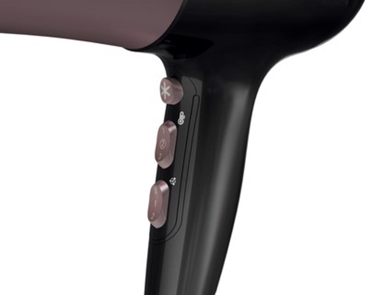 Secador de Cabelo Rowenta CV5940F0 Premium Care Powerline de 2400 W - Preto e Rosa Preto / Rosa-3