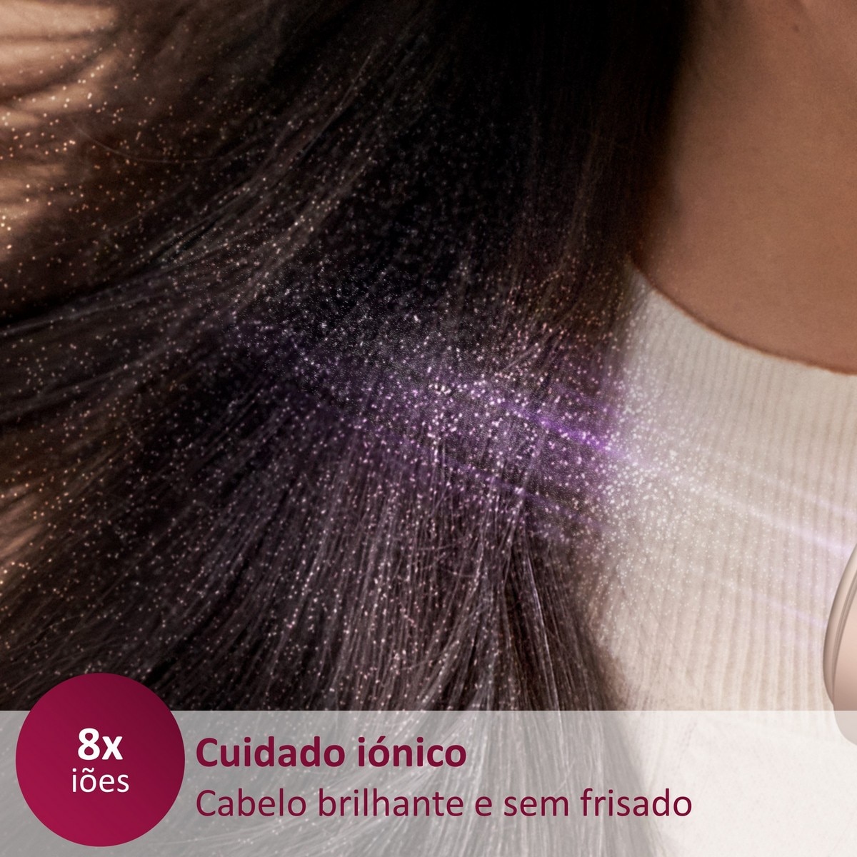 Secador de Cabelo Philips BHD512/20 de 2300 W e 3 Níveis de Temperatura - Azul Azul-7