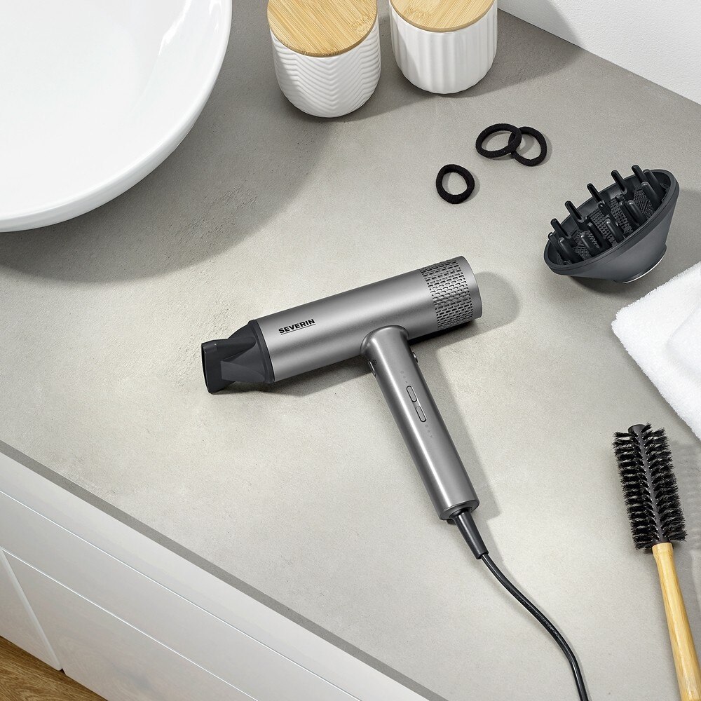 Secador de Cabelo Severin HT0169 de 2000 W - Preto Preto-8