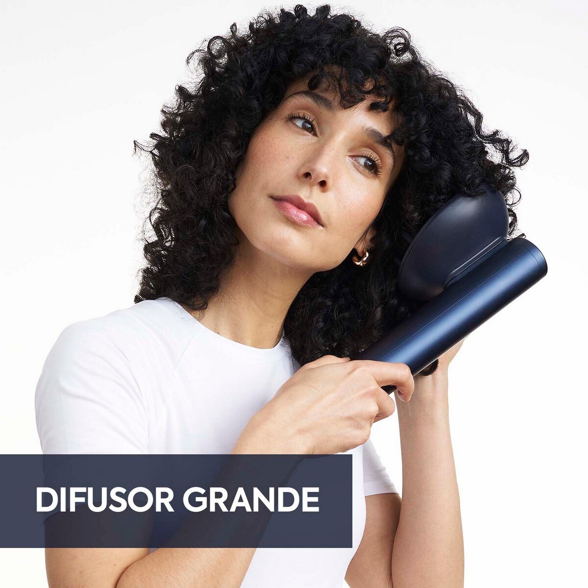 Secador e Alisador de Cabelo Styler BaByliss Air Wand Special Edition com Difusor Cerâmico Azul-16