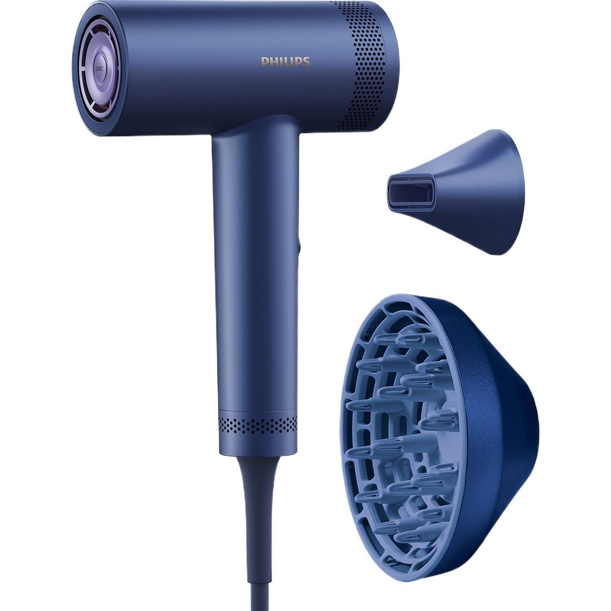 Imagem 0 de Secador de Cabelo Philips Série 8000 Bhd839/10 de 1400 W - Azul