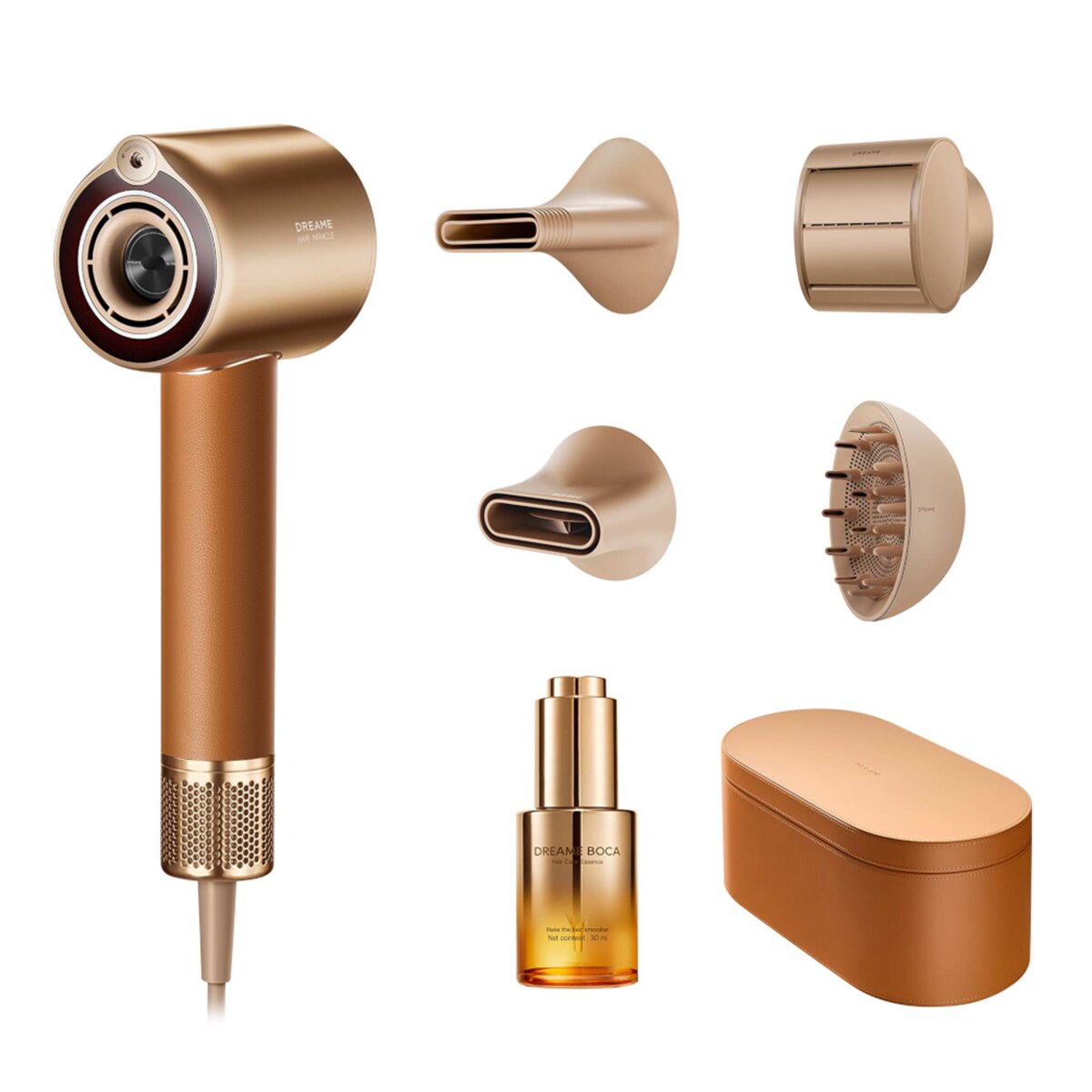 Imagem 0 de Secador de Cabelo Dreame Miracle Pro com Controlo Inteligente de Temperatura - Dourado